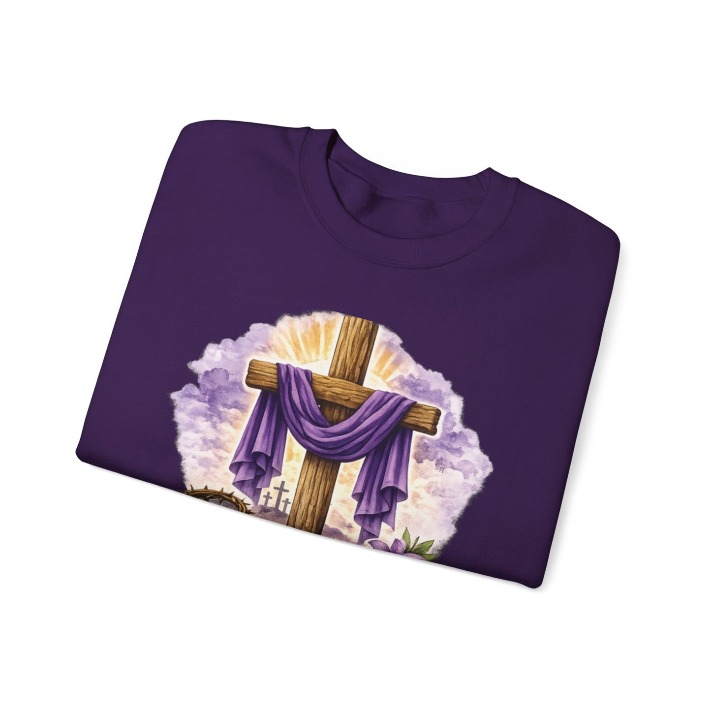 Lent REFLECT REPT RENEW Unisex Sweatshirt| Easter Advent Religious Christian Crewneck