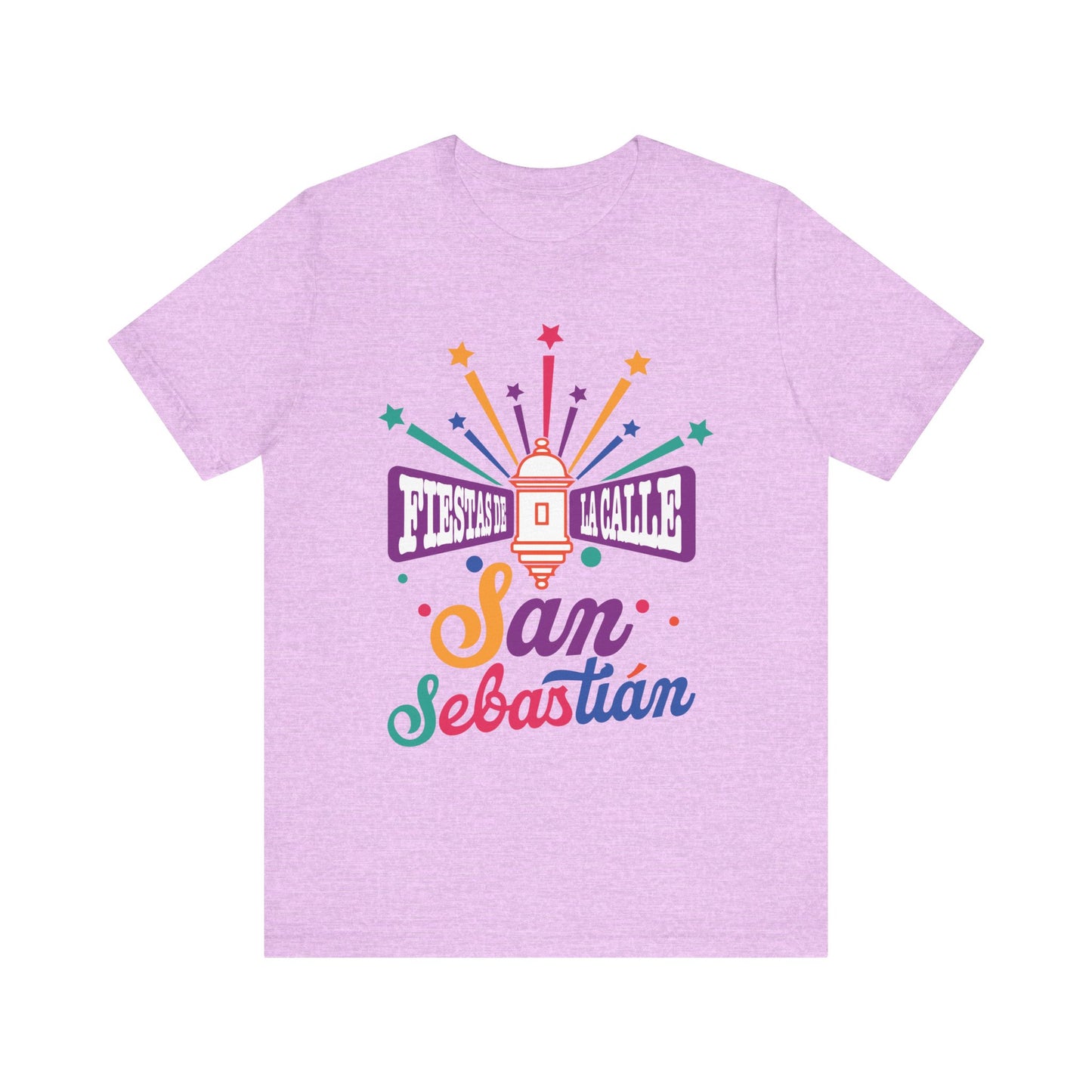 FIESTAS DE LA SANSE UNISEX TEE SHIRT SHIRTS CAMISETAS - FREE SHIPPING - Vibrant Colors