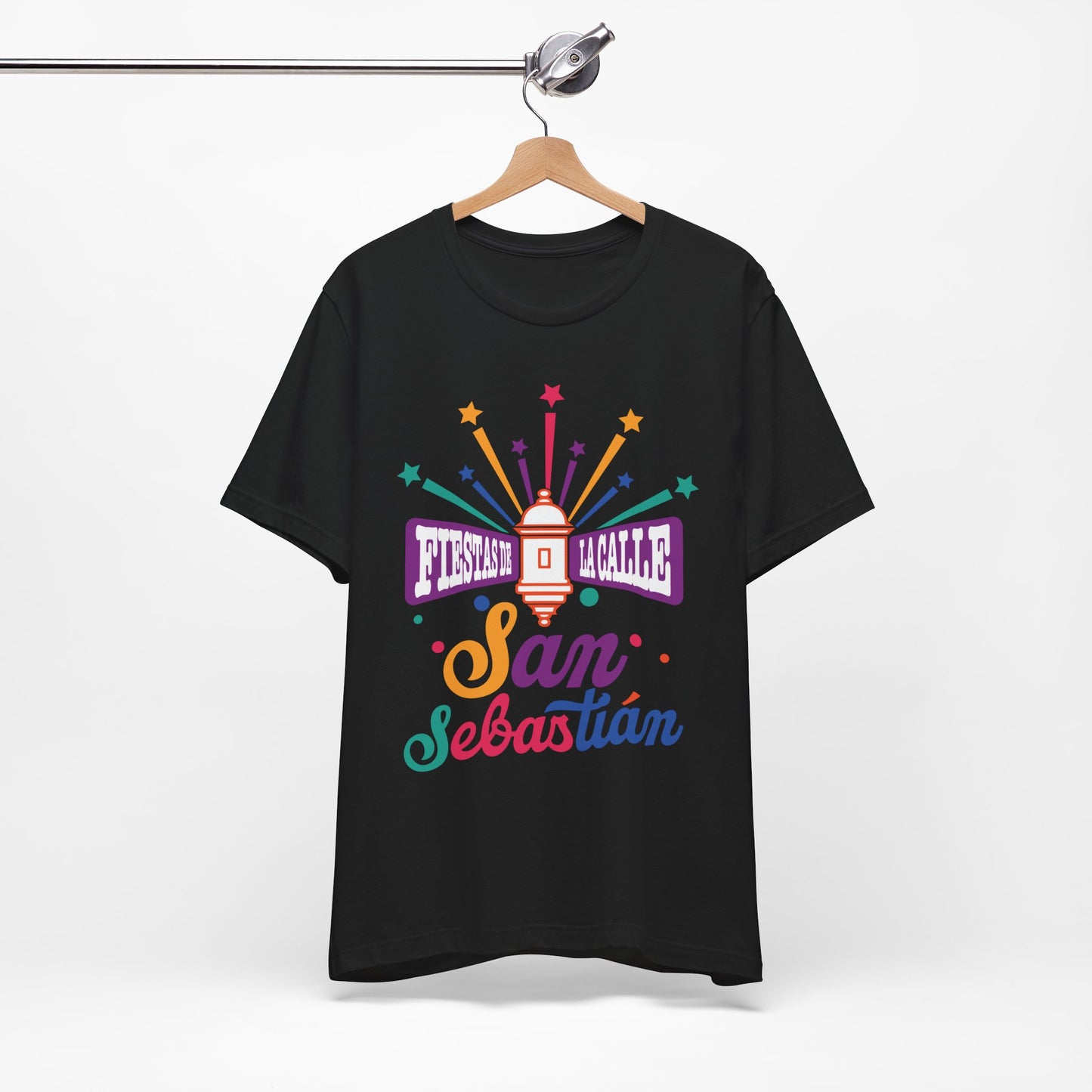 FIESTAS DE LA SANSE UNISEX TEE SHIRT SHIRTS CAMISETAS - FREE SHIPPING - Vibrant Colors