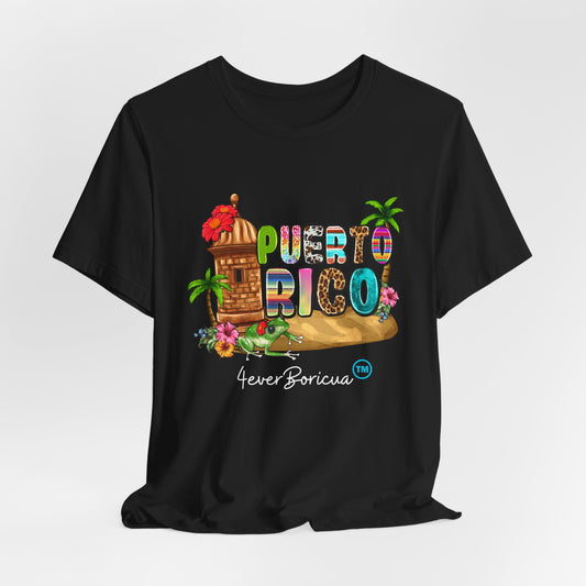 PUERTO RICO ELEMENTS Unisex Puerto Rico Boricua Shirt 4everBoricua™️