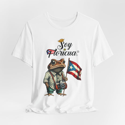 SAPO CONCHO Soy Floricua Brand Unisex Shirt 4everboricua dtbf t-shirts camisetas PR Puerto Rico diáspora Debi tirar mas fotos