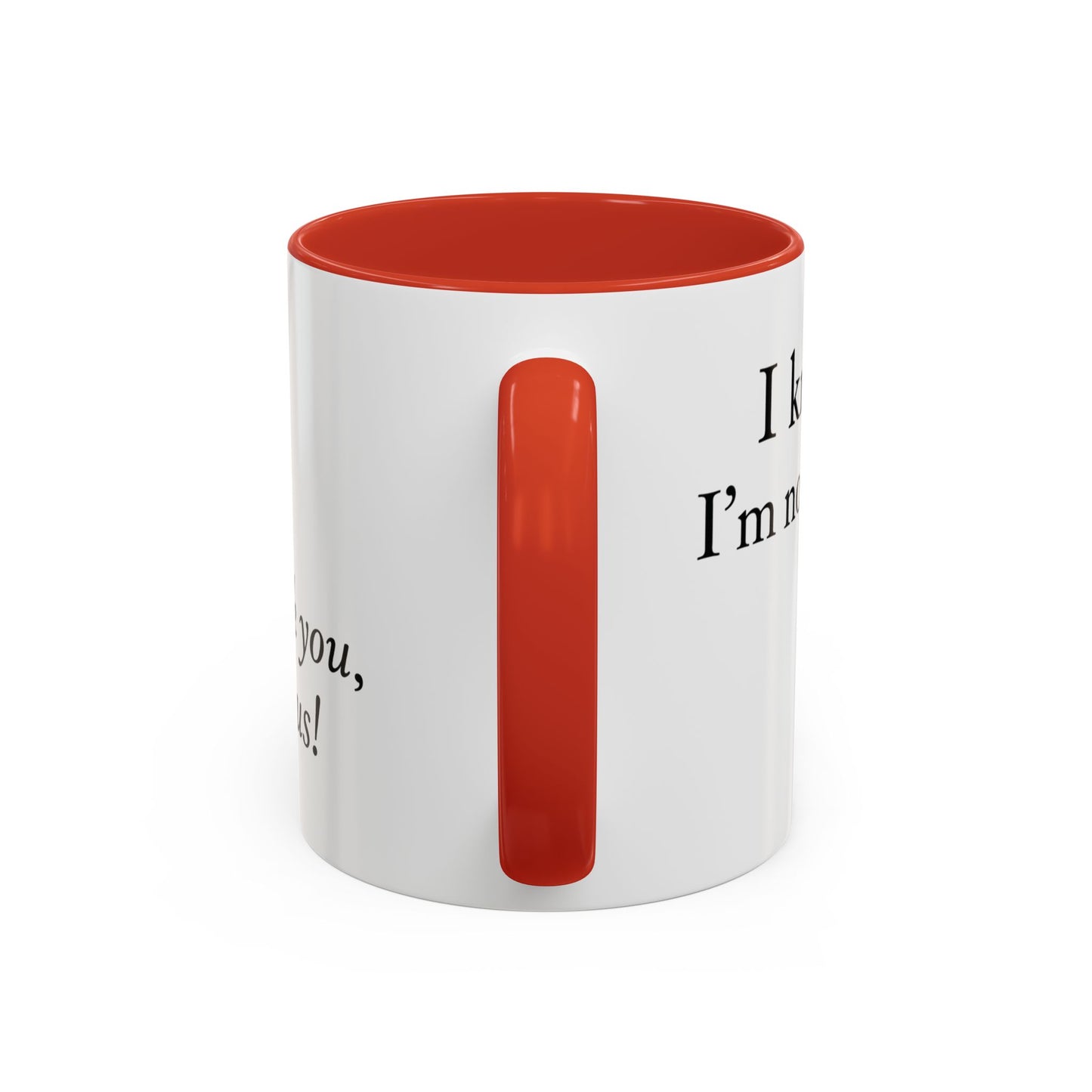 I Know I'm Not Alone Mug | Thank You Jesus Coffee Mug, Christian Faith Gift, Inspirational Religious Mug