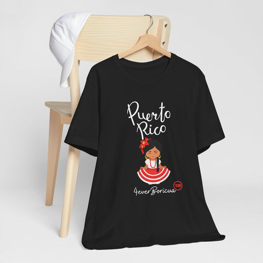 PUERTO RICO JIBARITA Unisex Boricua Shirt 4everBoricua™️