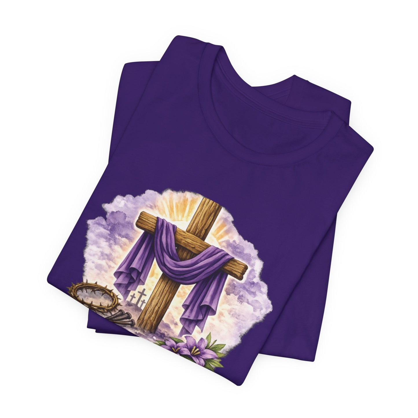 LENT ADVENT SHIRT | Reflect Repent Renew Cross T-Shirt | Easter Christian Faith Lent Advent Shirts