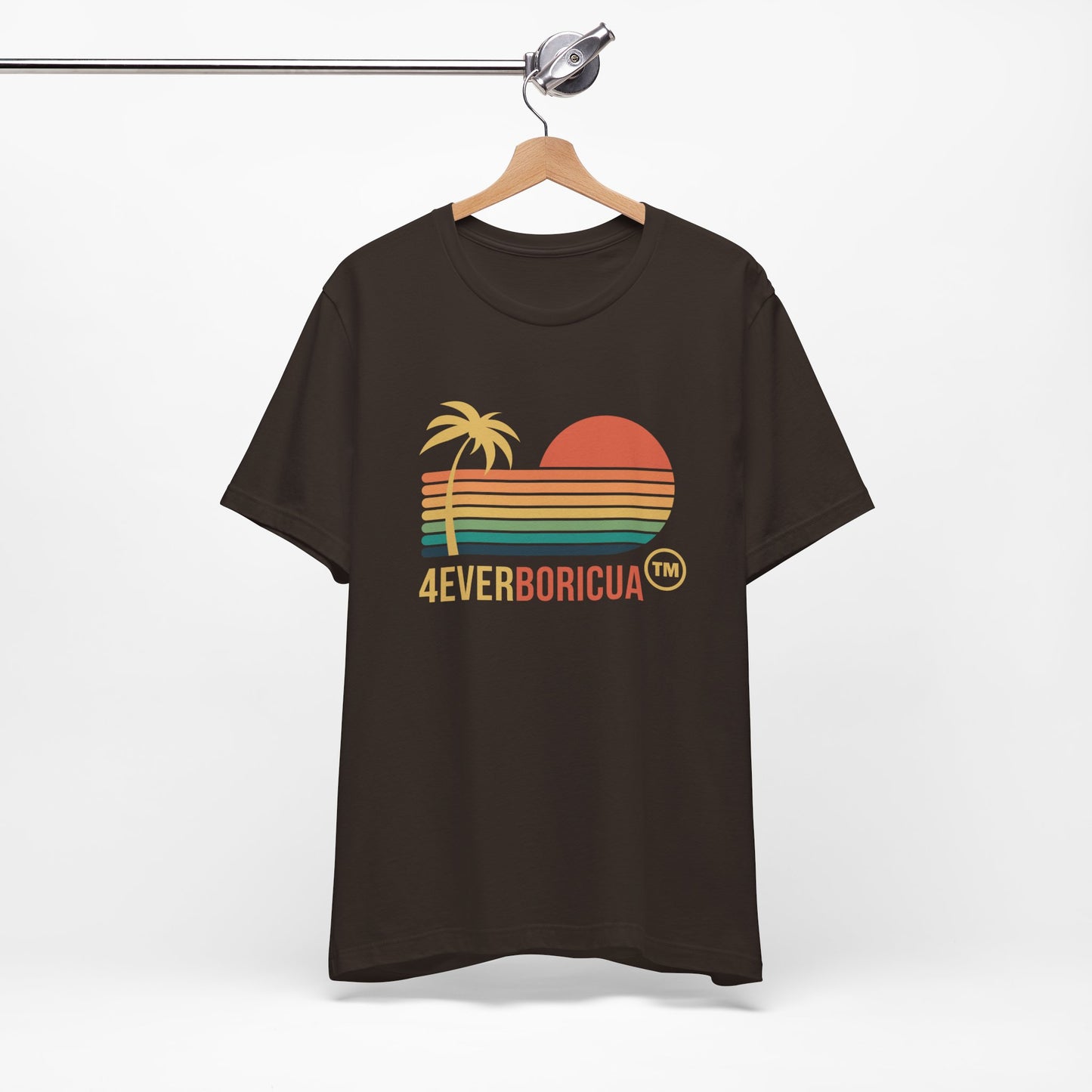 4everBoricua™️ Brand Puerto Rico Boricua Shirt - Brown