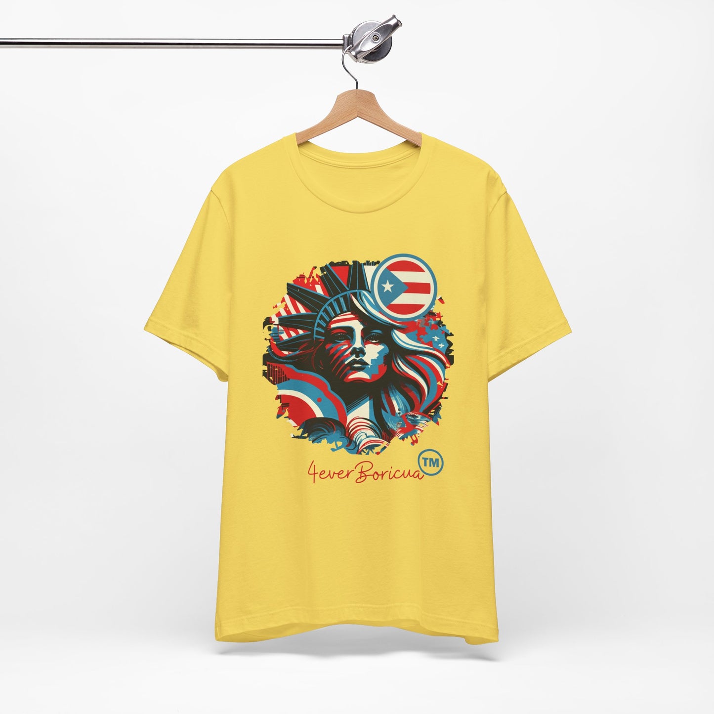 NUYORICAN PRIDE Unisex Yellow Puerto Rico Boricua Puerto Rican Shirt Pride Nueva York Diaspora Tee Camiseta 4everboricua