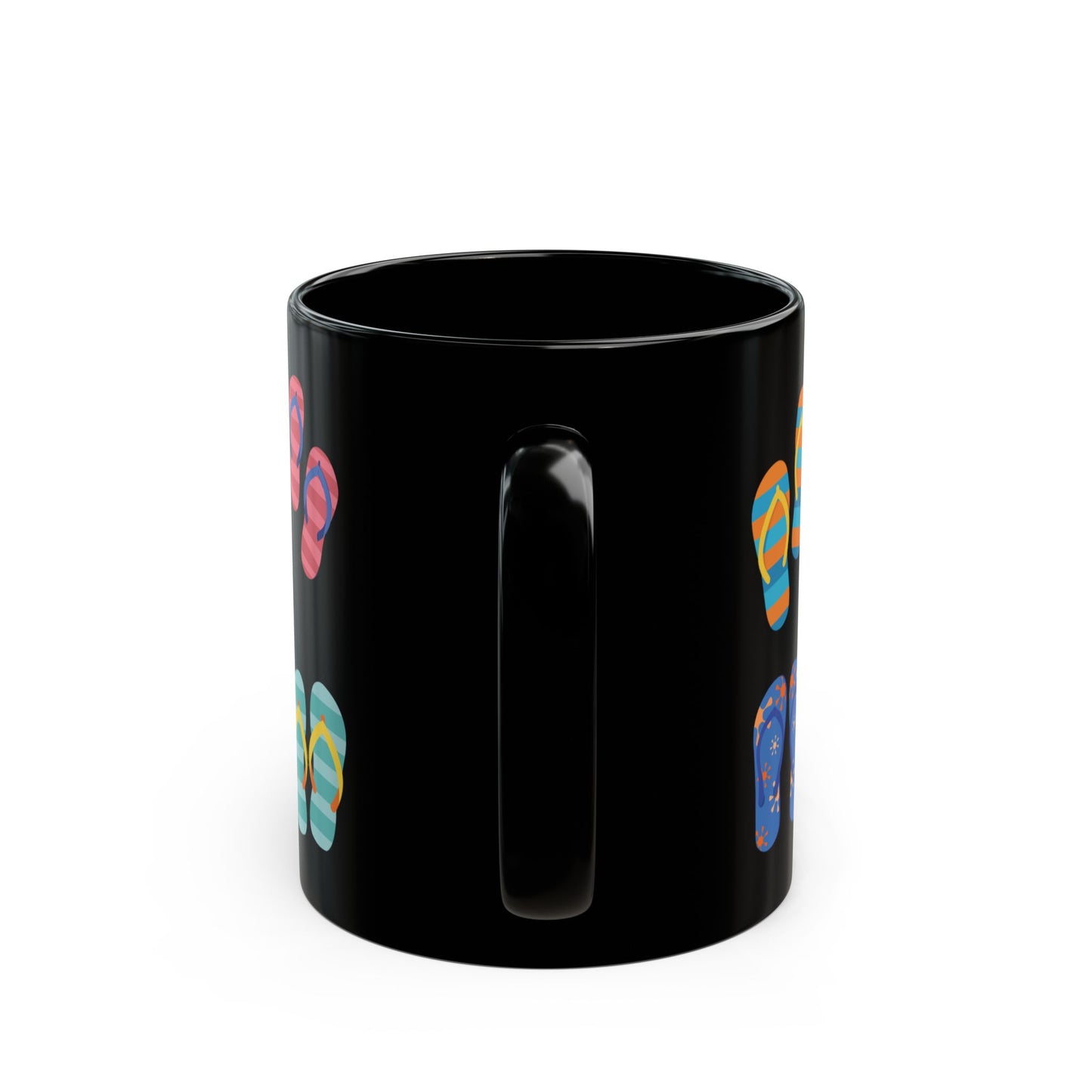 Puerto Rican Mom Chancla Champion Funny Mug | Black Coffee Cup, Flip Flop Graphics | Gift for Mom Mother Mother's Day