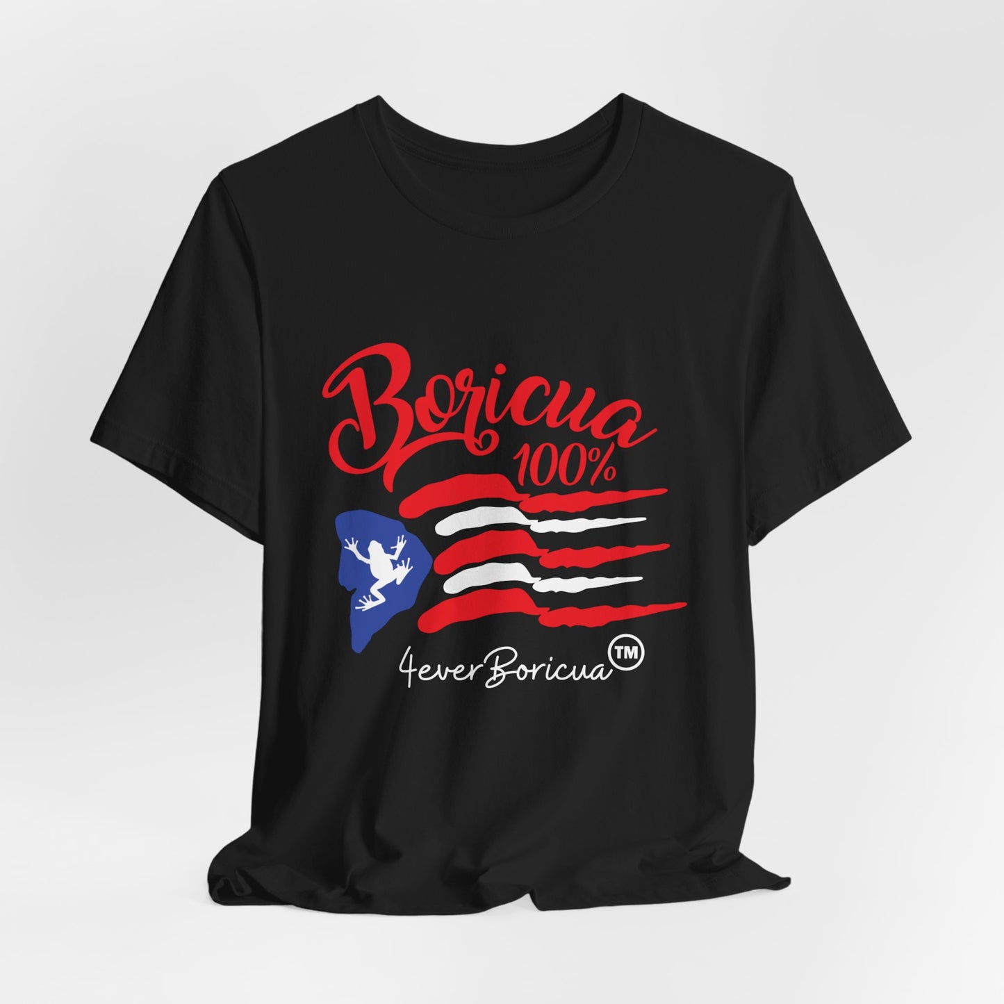 BORICUA 100% FLAG AND COQUI Puerto Rico Unisex Shirt 4everBoricua™️