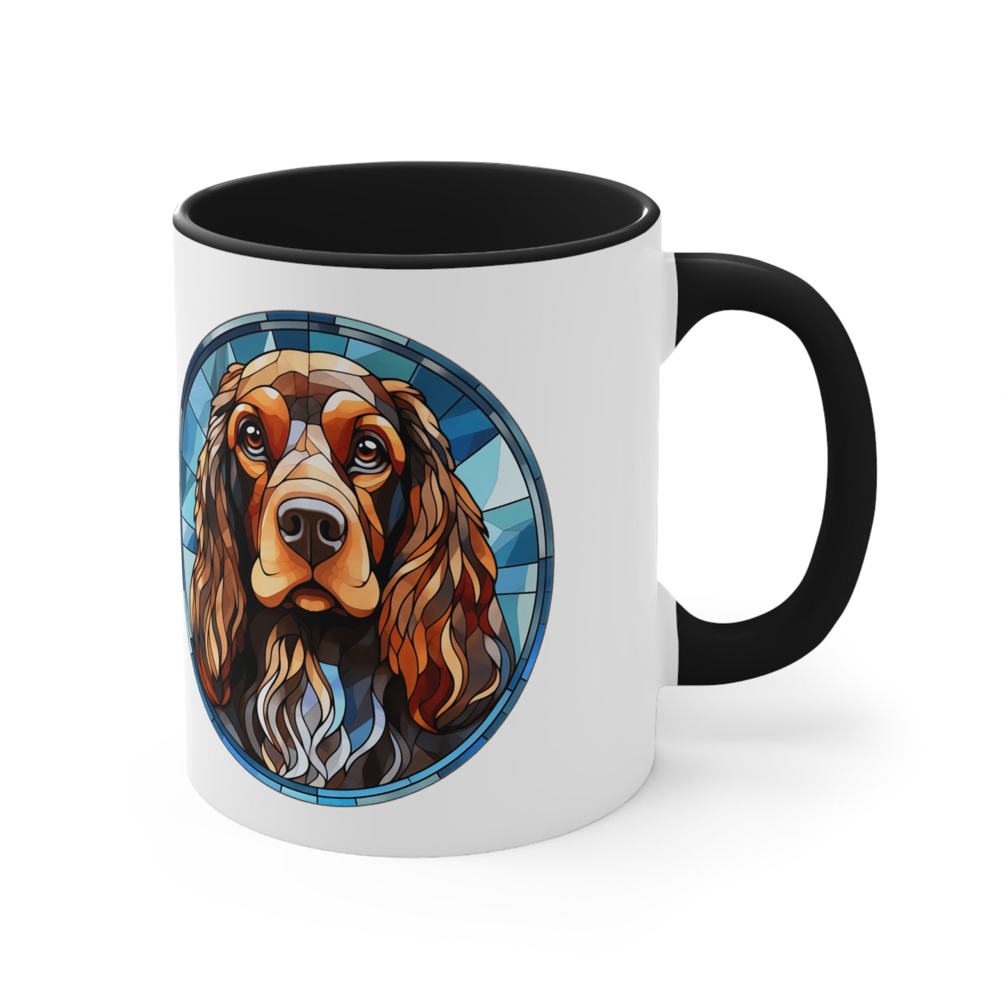ENGLISH COCKER SPANIEL MUG - Dog Breeds Mugs - Black, Red, Navy, Blue - MUGSCITY - Free Shipping