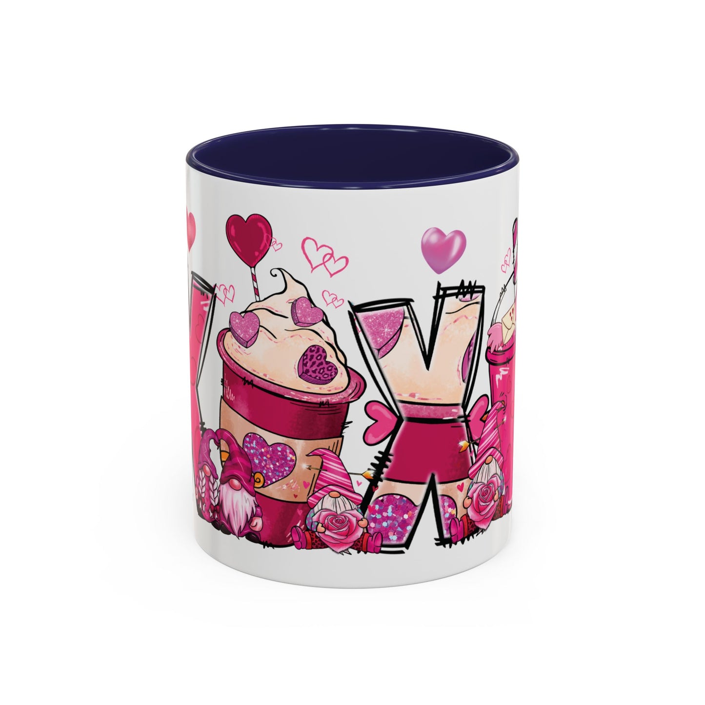 Coffee Mug Funny Gnome Cup Valentine 11oz; Valentine's Day Gifts