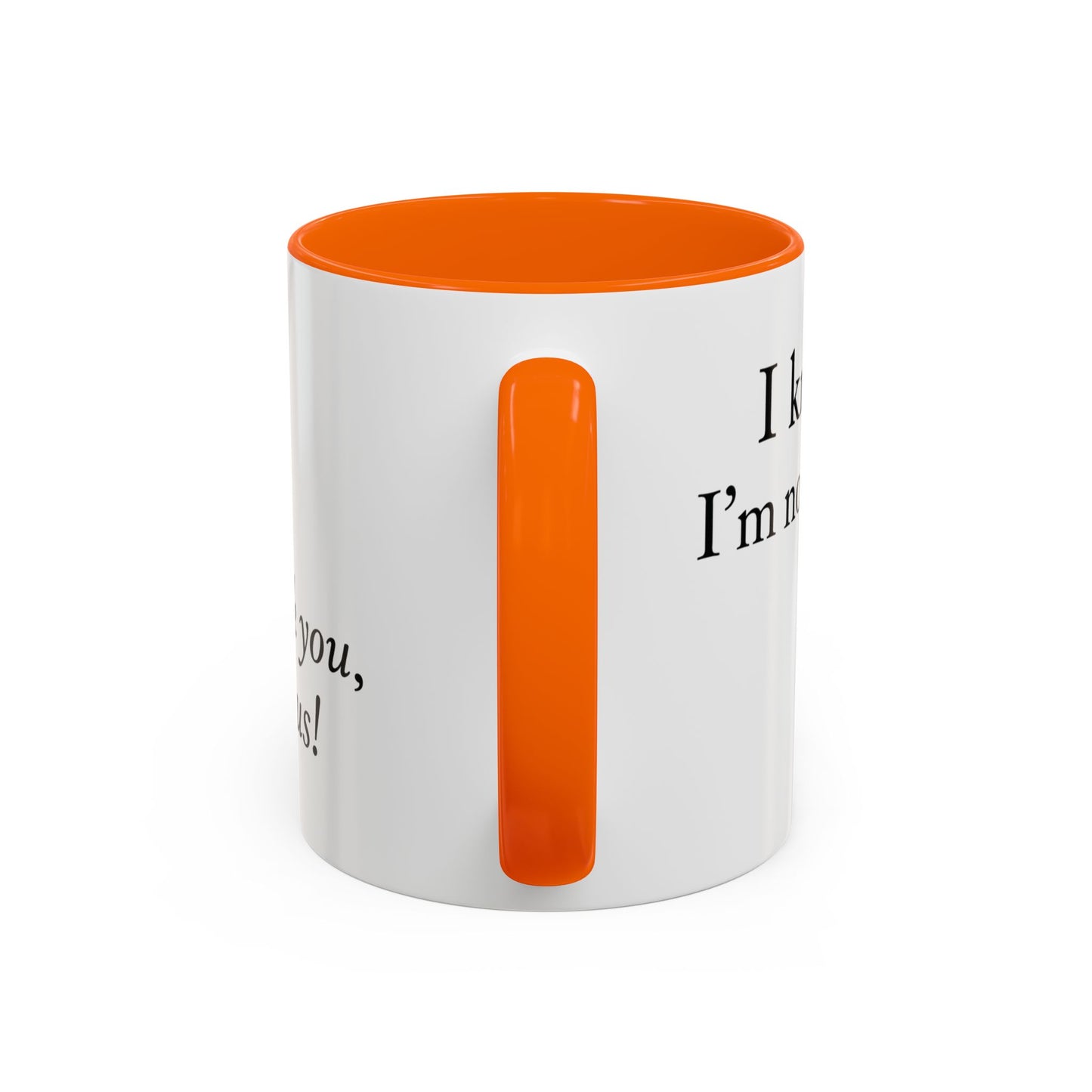 I Know I'm Not Alone Mug | Thank You Jesus Coffee Mug, Christian Faith Gift, Inspirational Religious Mug