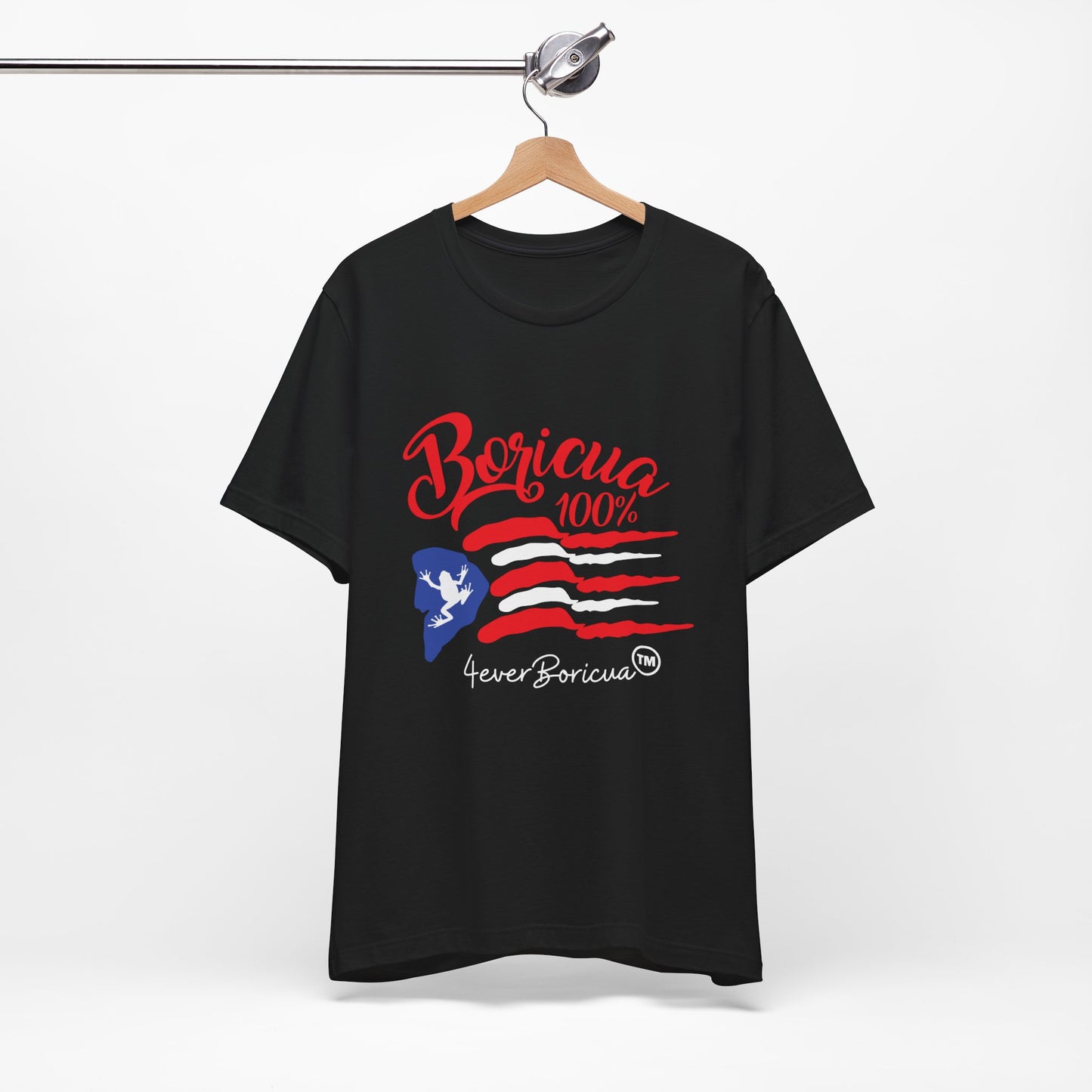 BORICUA 100% FLAG AND COQUI Puerto Rico Unisex Shirt 4everBoricua™️