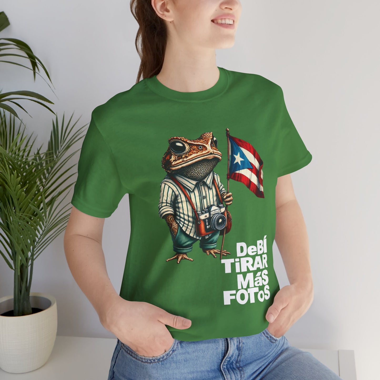 SAPO CONCHO dtmf Unisex green 4everboricua Shirt Puerto Rico PR Boricua bb camisetas Debi tirar mas Fotos