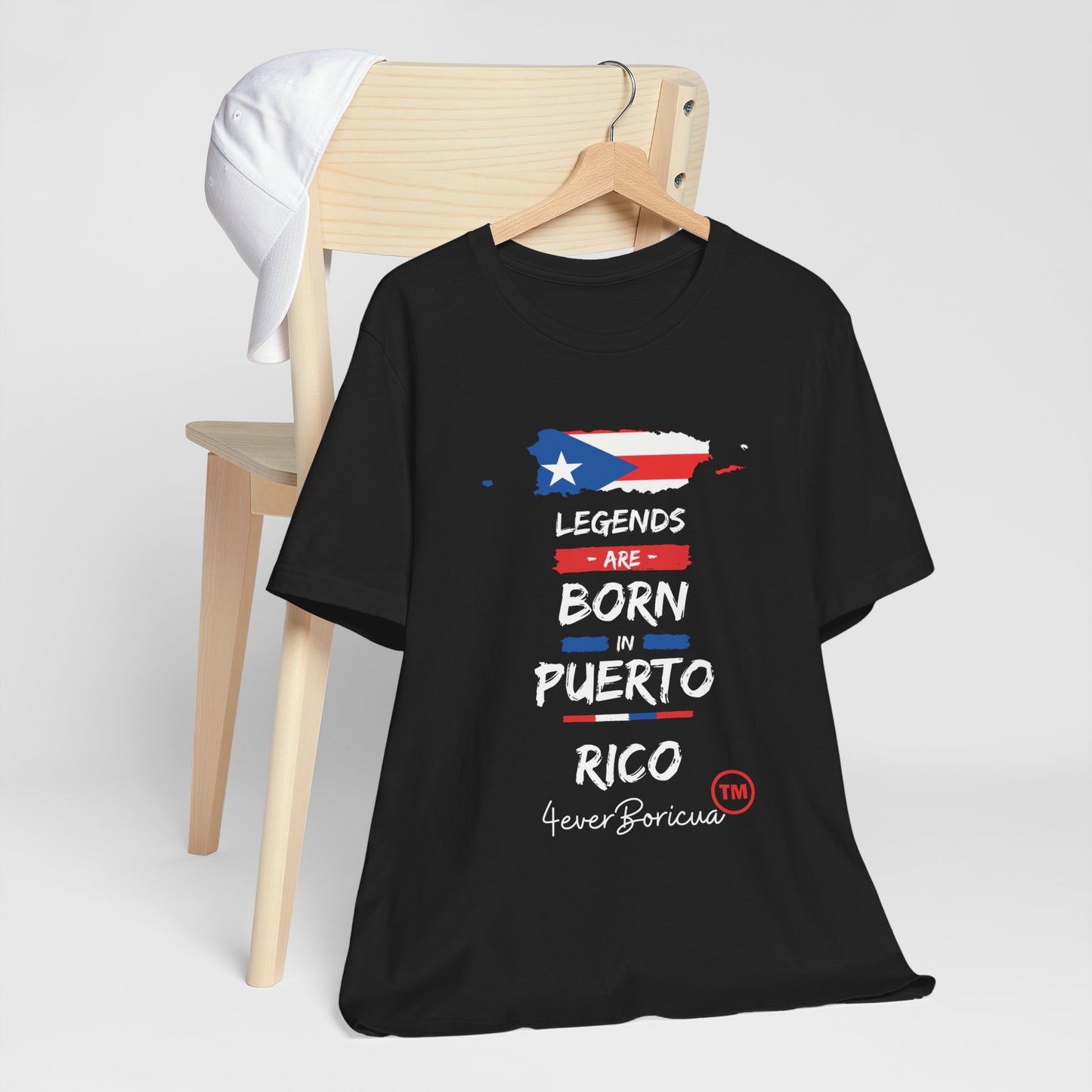 LEGENDS ARE BORN IN PUERTO RICO Unisex Boricua Shirt 4everBoricua™️