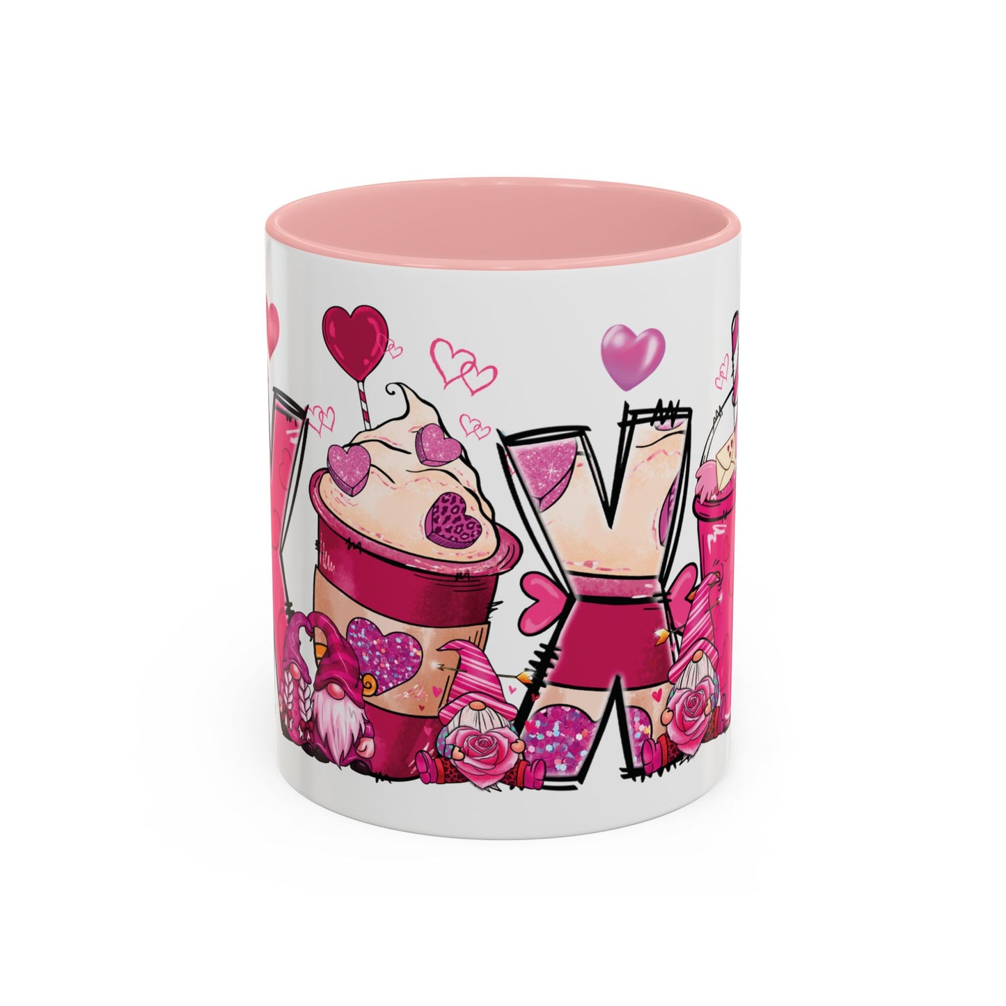 Coffee Mug Funny Gnome Cup Valentine 11oz; Valentine's Day Gifts