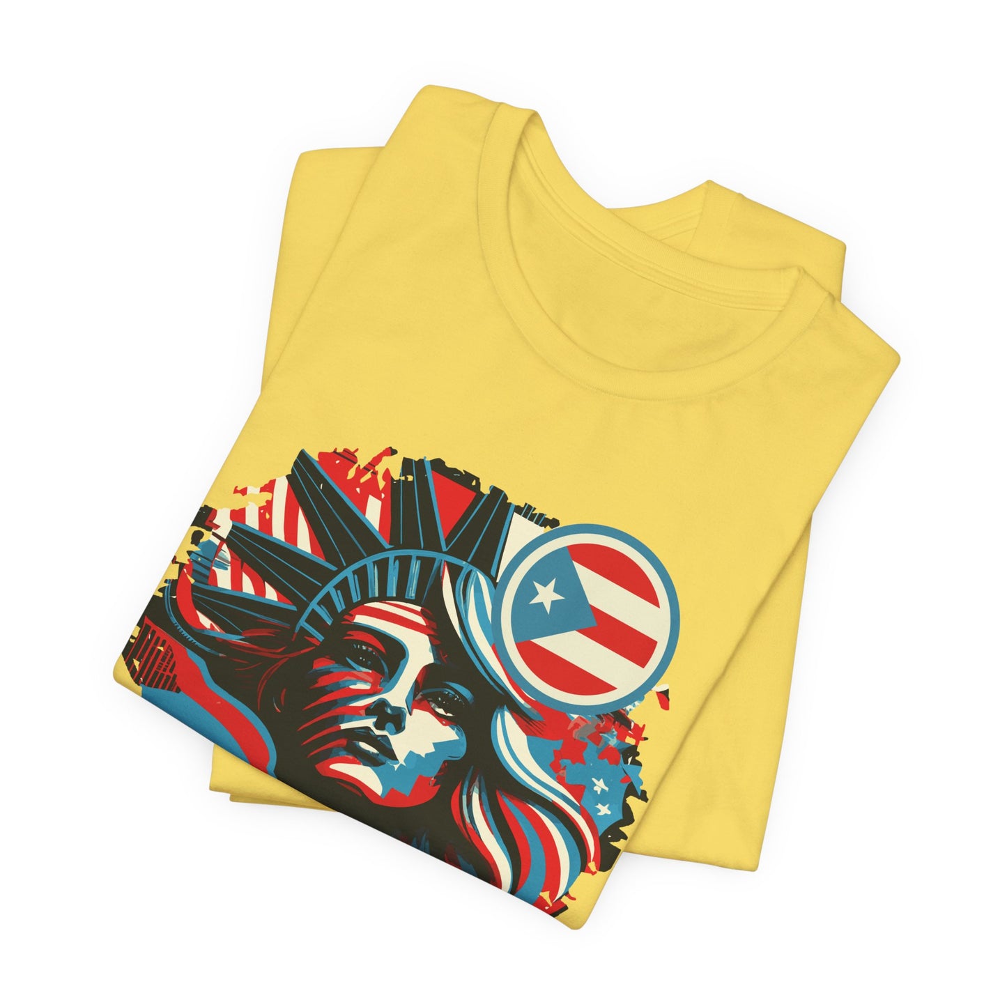 NUYORICAN PRIDE Unisex Yellow Puerto Rico Boricua Puerto Rican Shirt Pride Nueva York Diaspora Tee Camiseta 4everboricua