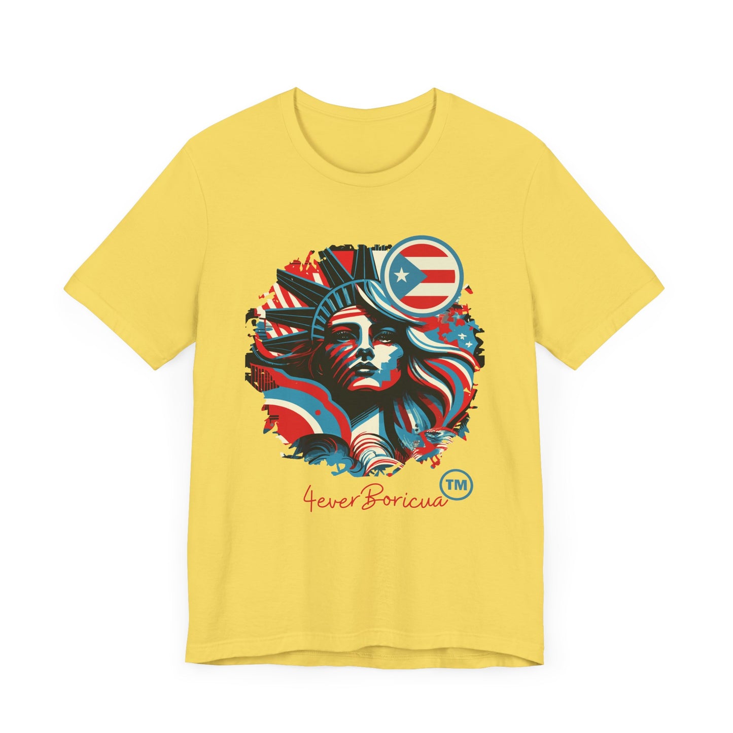 NUYORICAN PRIDE Unisex Yellow Puerto Rico Boricua Puerto Rican Shirt Pride Nueva York Diaspora Tee Camiseta 4everboricua