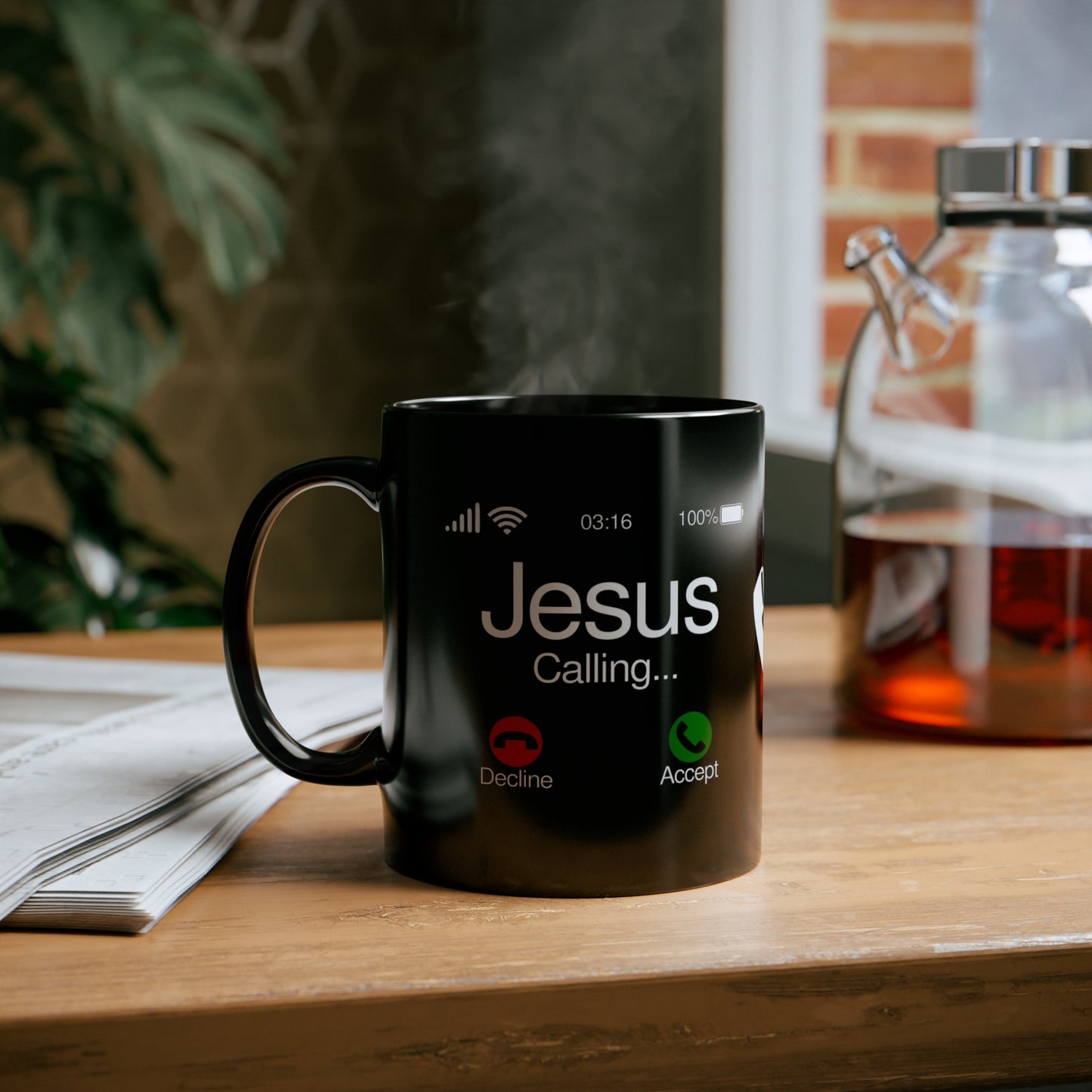 JESUS CALLING Mug - MUGSCITY - Free Shipping