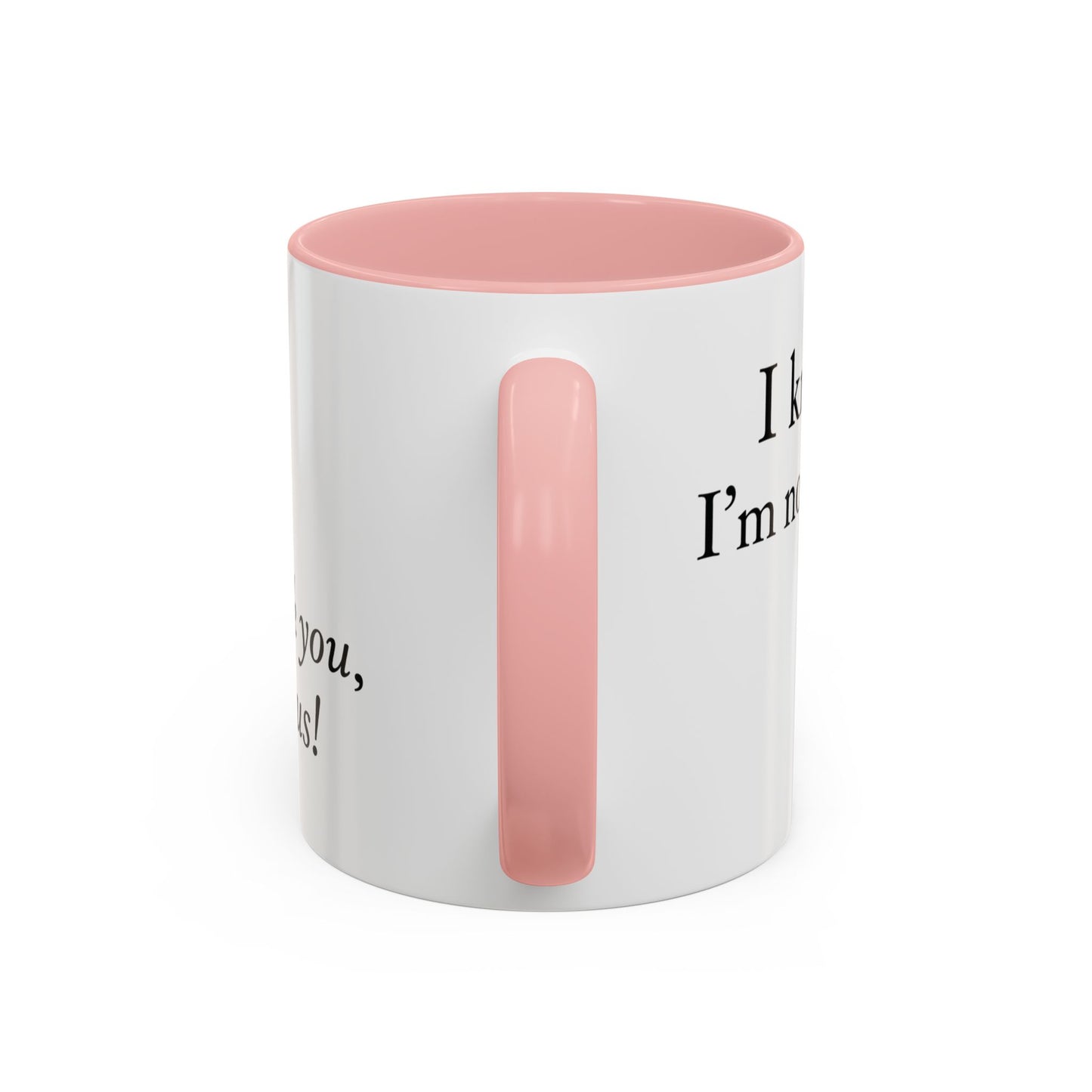 I Know I'm Not Alone Mug | Thank You Jesus Coffee Mug, Christian Faith Gift, Inspirational Religious Mug