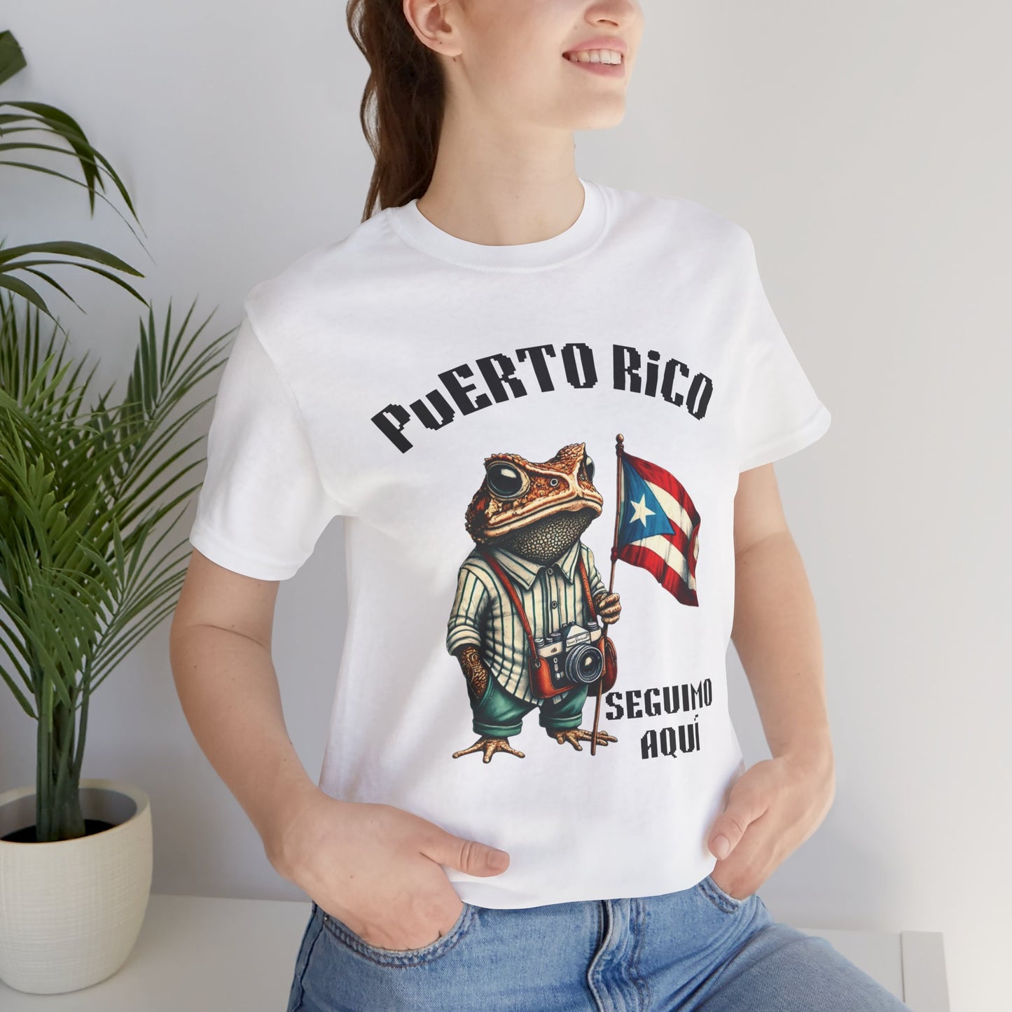 SAPO CONCHO SEGUIMO AQUI Unisex SHIRT CAMISETA PR Puerto Rico DTMF bb album T Shirts Camisas Concho