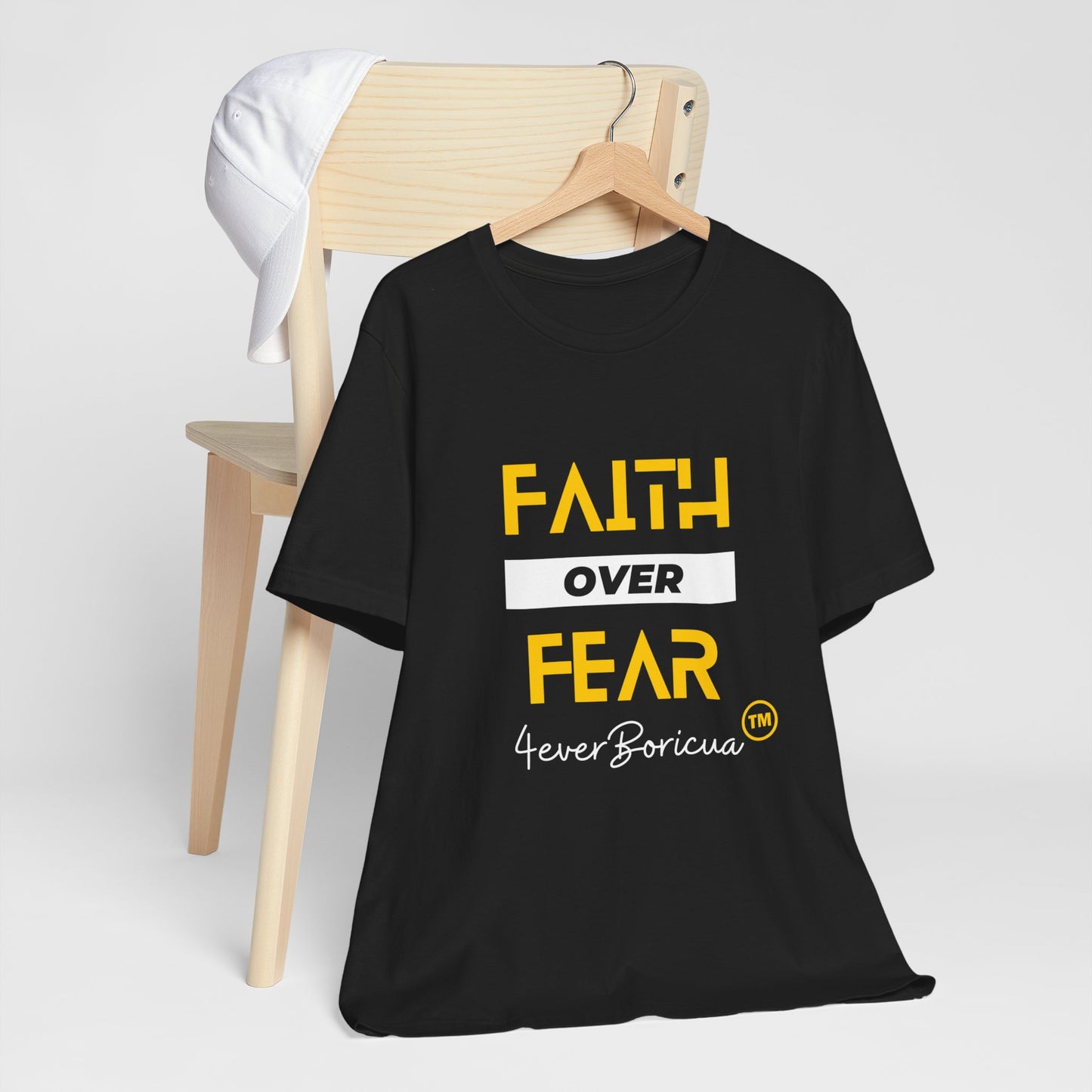 FAITH OVER FEAR Unisex Puerto Rico Boricua Shirt 4everBoricua™️