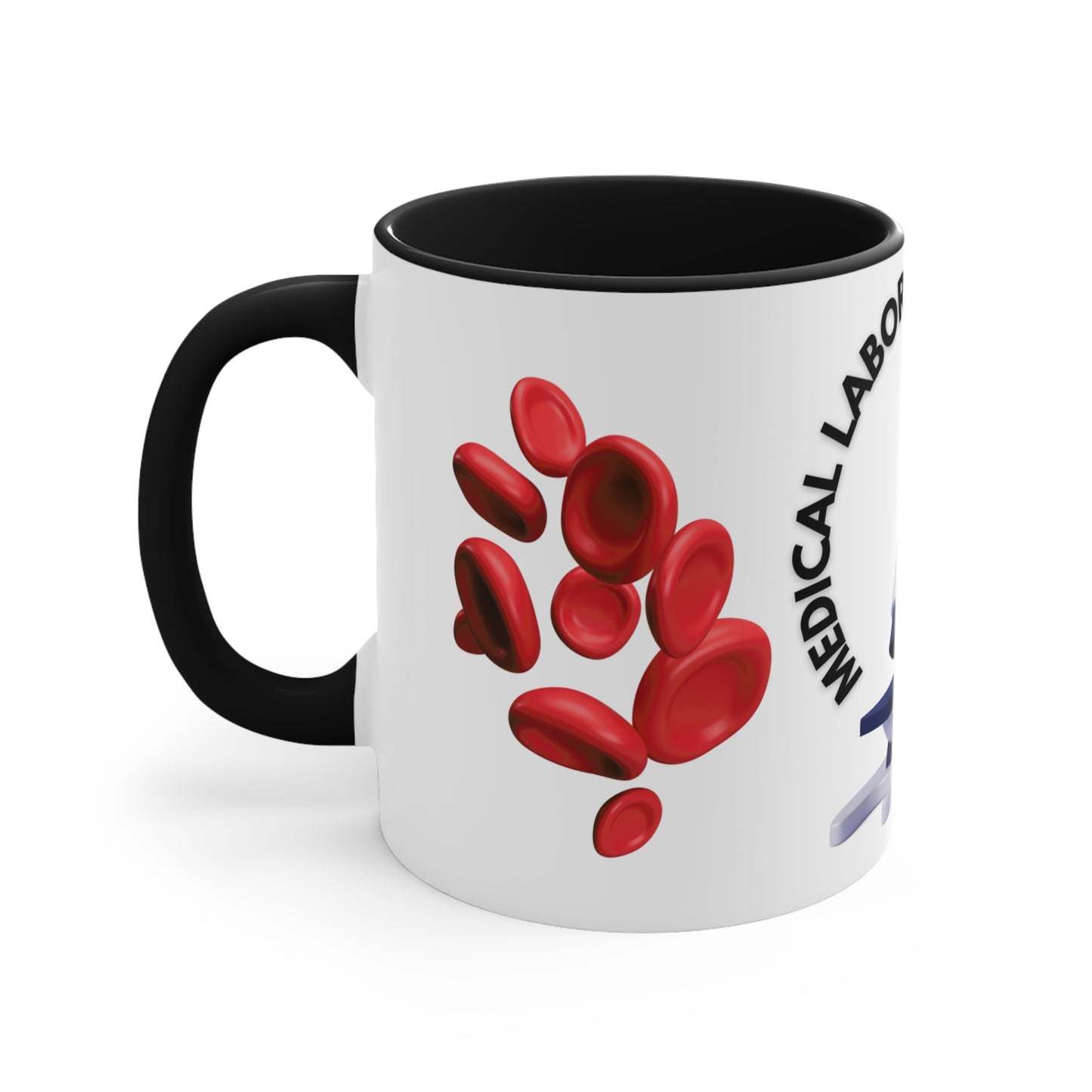 MEDICAL LABORATORY SCIENTIST MUG - Available with red or black accents -MUGSCITY - Free Shipping