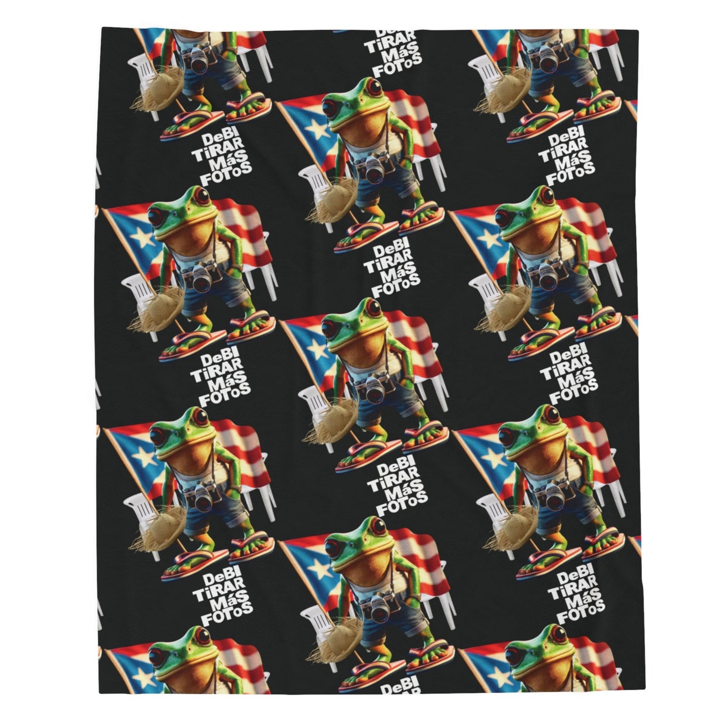 SAPO CONCHO DTMF BLANKETS 30X40,50X60,60X80 DEBI TIRAR MAS FOTOS Puerto Rico Frazadas Free Shipping