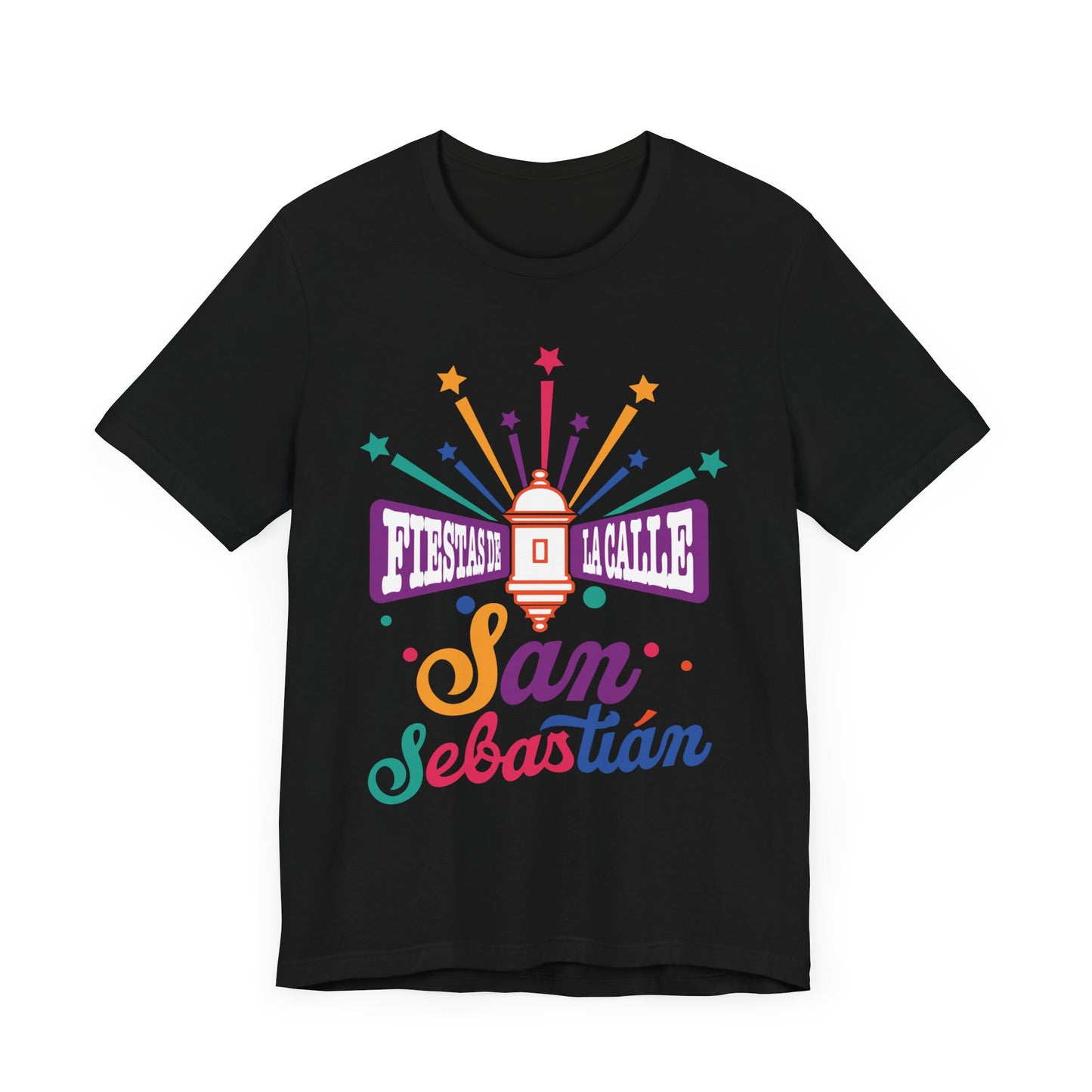 FIESTAS DE LA SANSE UNISEX TEE SHIRT SHIRTS CAMISETAS - FREE SHIPPING - Vibrant Colors