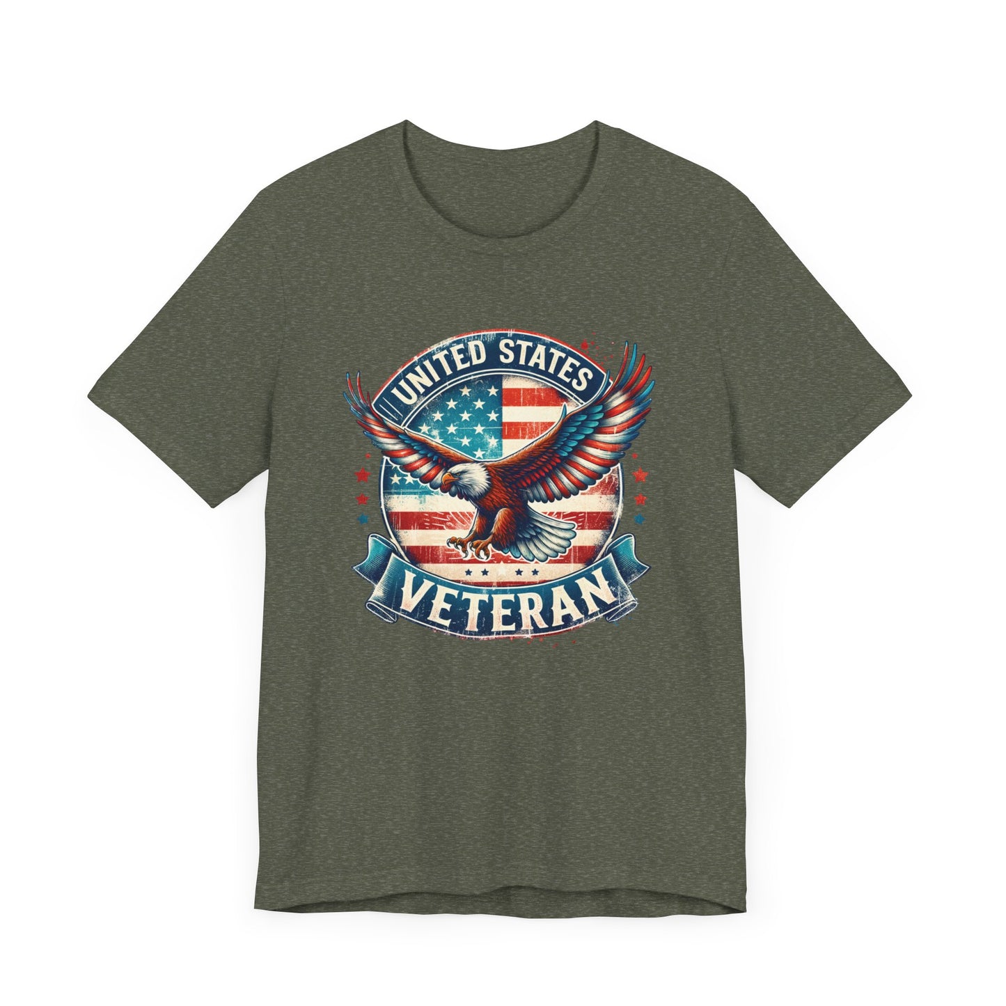 United States Unisex Patriotic Veteran Eagle T-Shirt Shirt Tee Free Shipping!