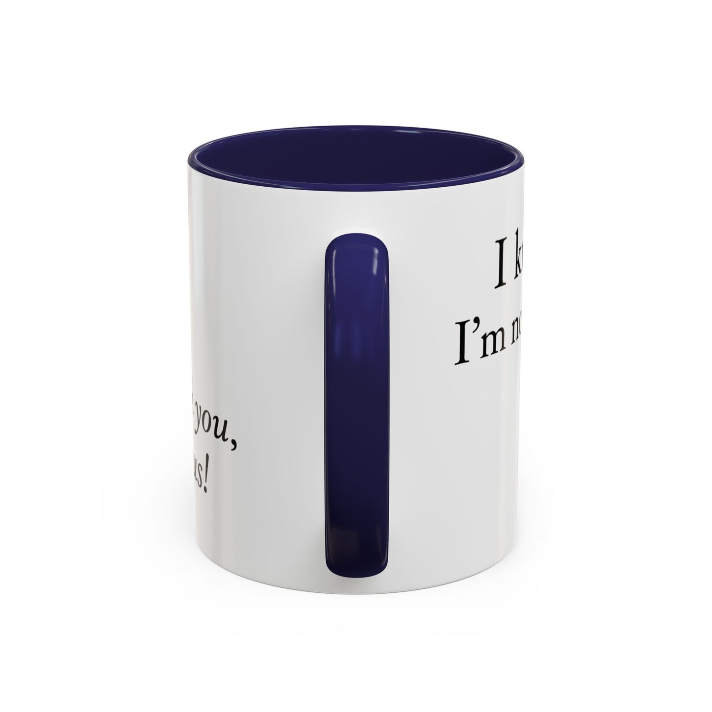 I Know I'm Not Alone Mug | Thank You Jesus Coffee Mug, Christian Faith Gift, Inspirational Religious Mug