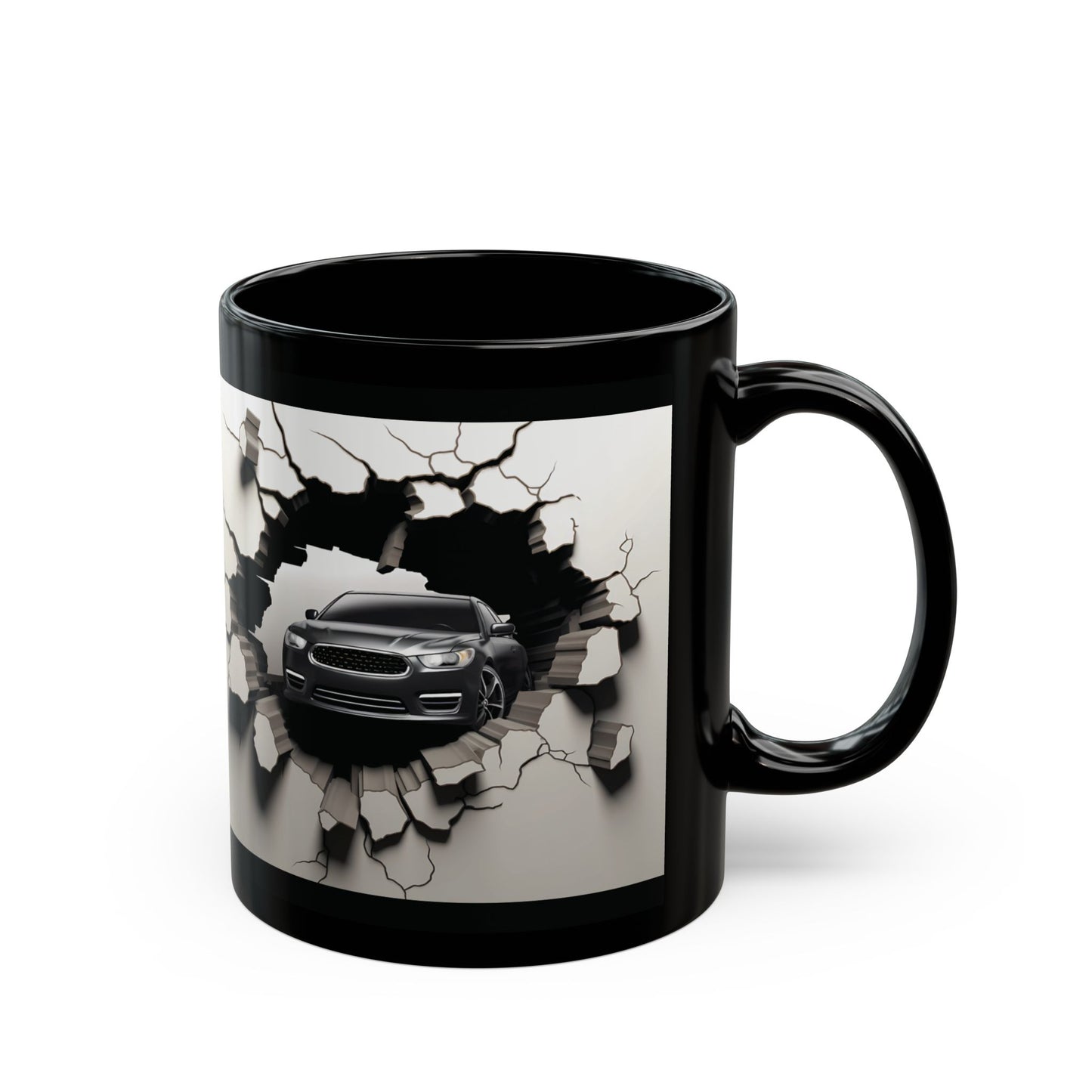 CAR CRASH MUG 3D EFFECT | GIFT FOR CAR LOVERS AND DRIVERS