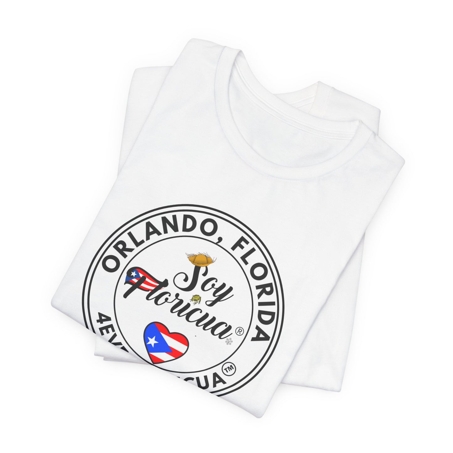 PUERTO RICO IN ORLANDO Unisex SoyFloricua®️ Brand Shirt 4everBoricua™️