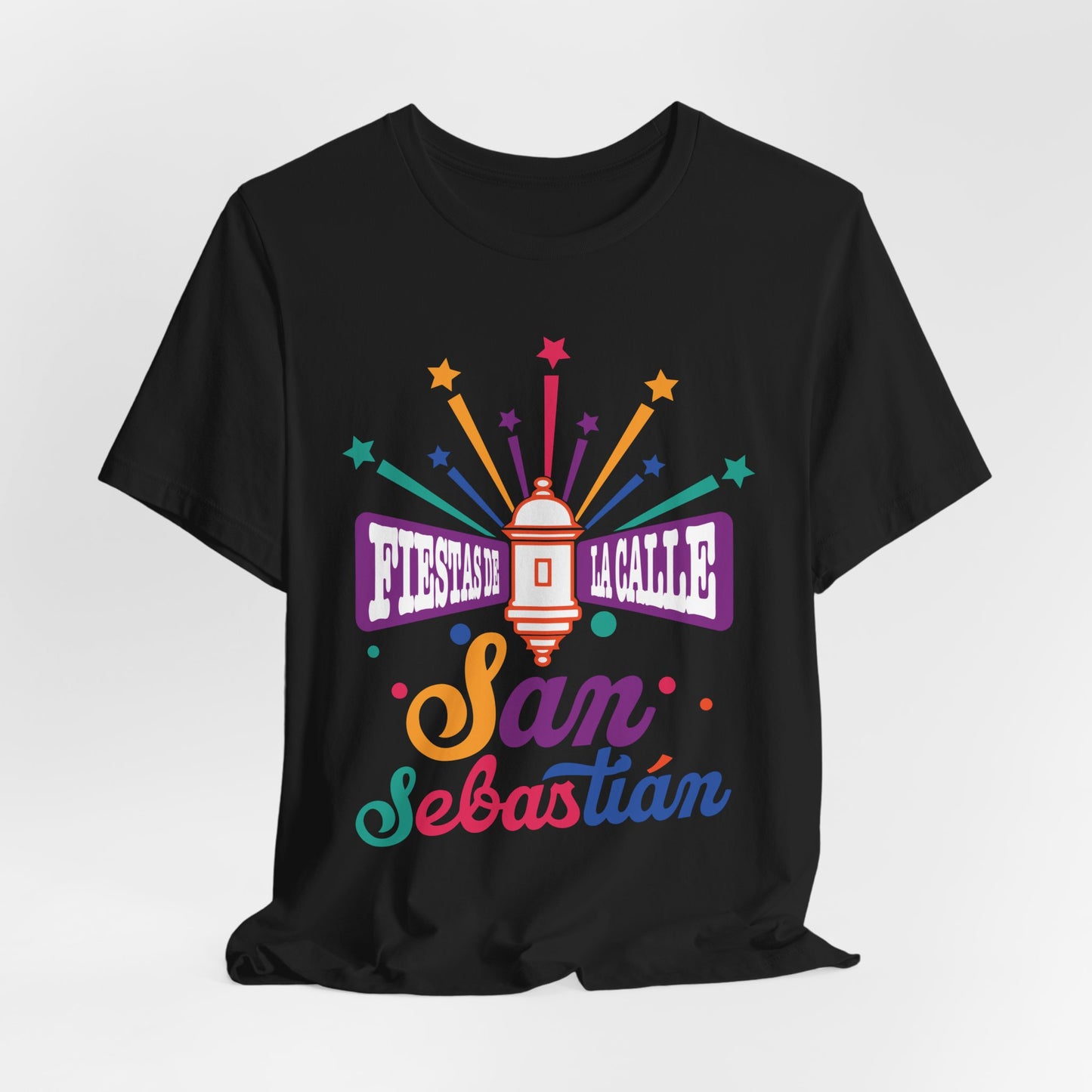 FIESTAS DE LA SANSE UNISEX TEE SHIRT SHIRTS CAMISETAS - FREE SHIPPING - Vibrant Colors