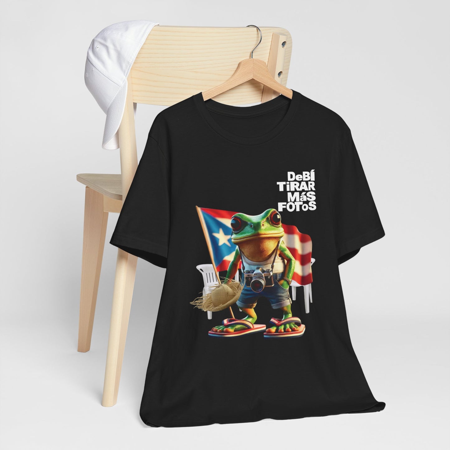 SAPO CONCHO Black Unisex Puerto Rico debi tirar mas fotos shirt camisetas bb frog 4everboricua