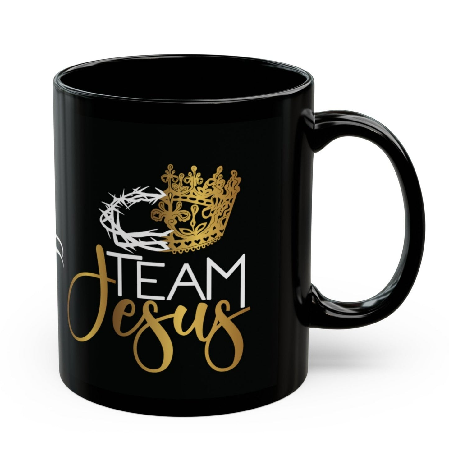 TEAM JESUS DOUBLE CROWN MUG COFFEE CUP Mugscity23™️ Free Shipping