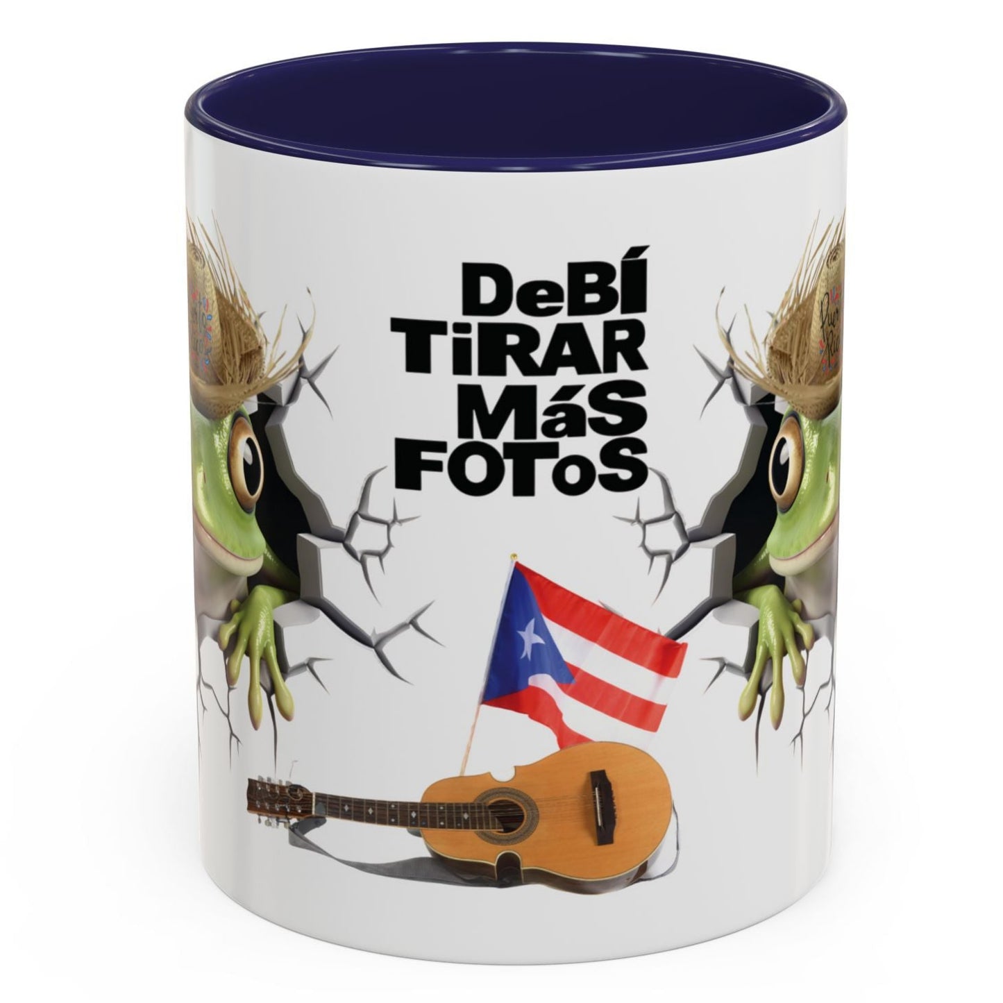 MUGSCITY PUERTO RICO Cup Coffee Mug Mugs 11oz. dtmf Debí Tirar más Fotos Taza Pava Bandera Souvenirs