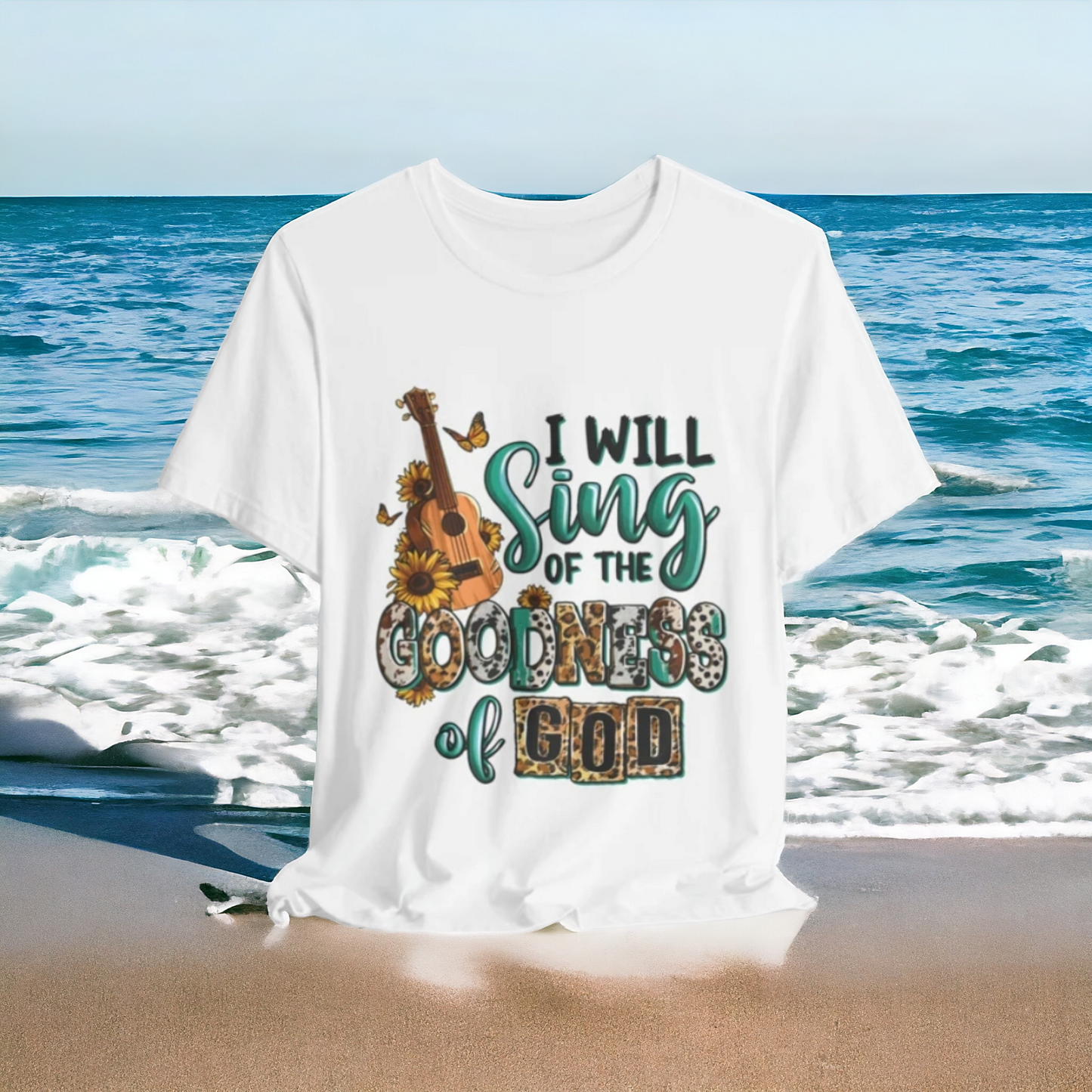 I WILL SING OF THE GOODNESS OF GOD Team Jesus Shirt Free Shipping!