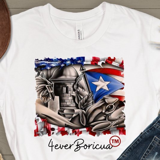 REAL BORICUA Unisex Puerto Rico Boricua Shirt 4everBoricua™️