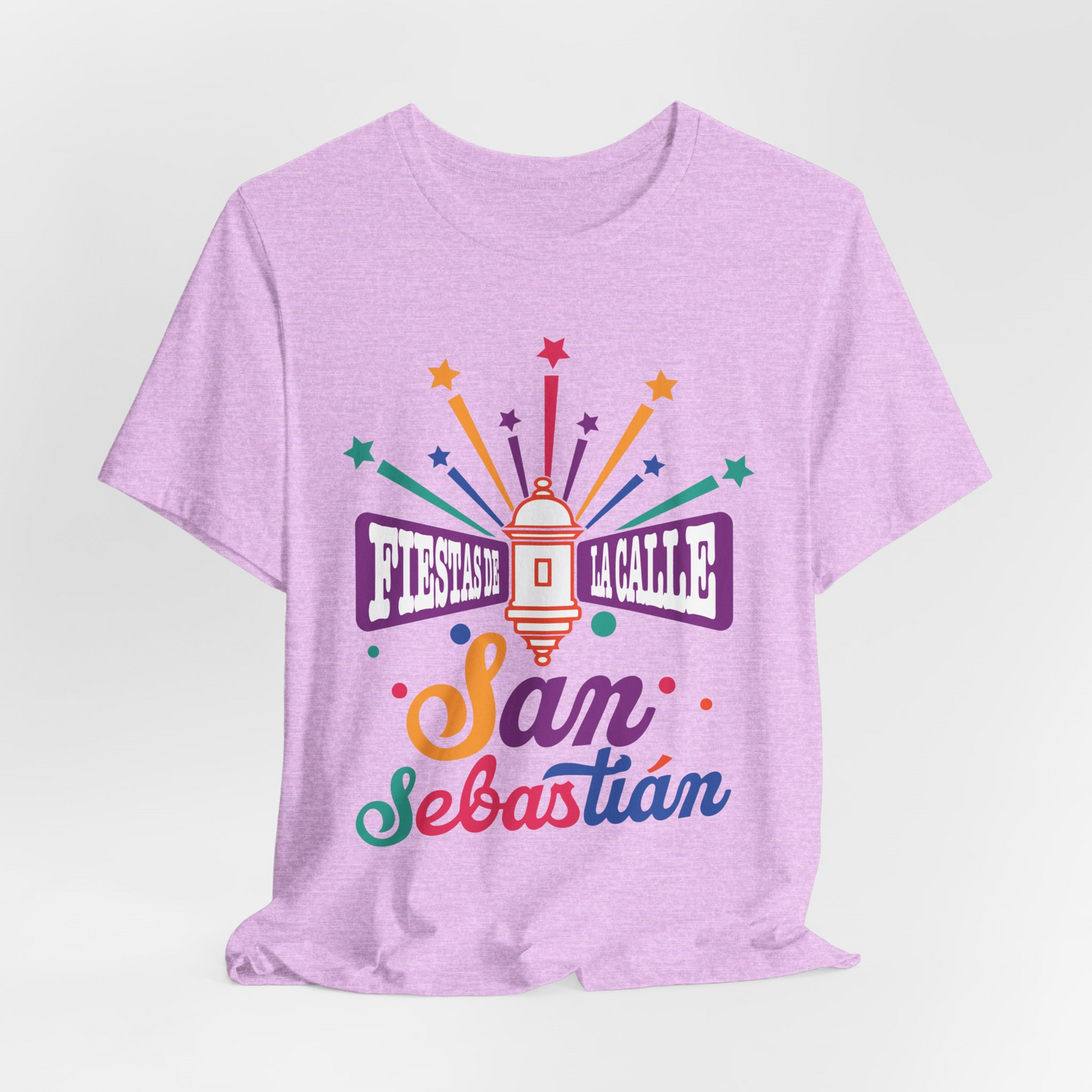 FIESTAS DE LA SANSE UNISEX TEE SHIRT SHIRTS CAMISETAS - FREE SHIPPING - Vibrant Colors