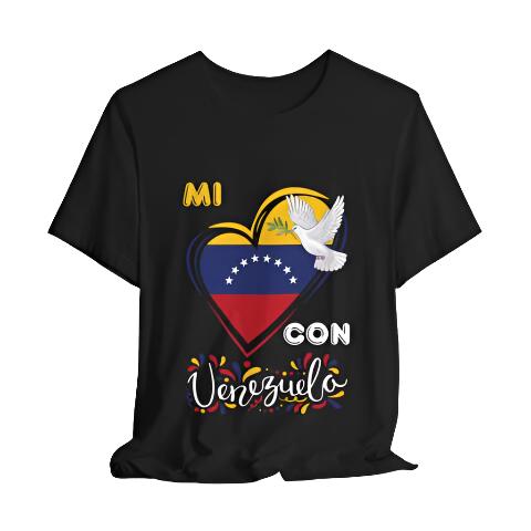 VENEZUELA-CAMISA-TEE-TSHIRT-T-SHIRT-CAMISETA-PAZ-LIBRE