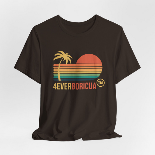 4everBoricua™️ Brand Puerto Rico Boricua Shirt - Brown